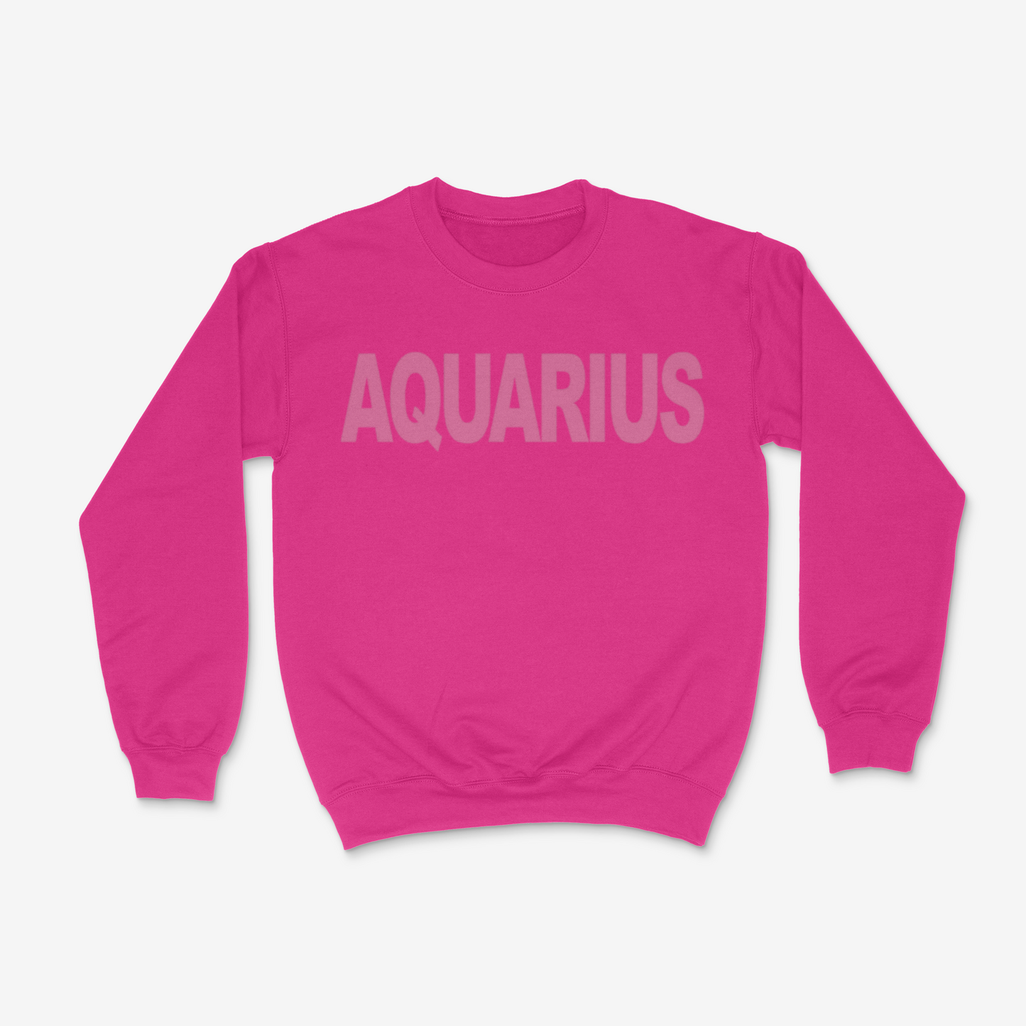 Limited Edition Aquarius Pink Puff Crewneck