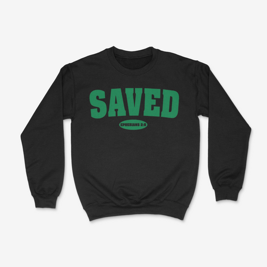 Saved Crewneck (Ephesians 2:8)