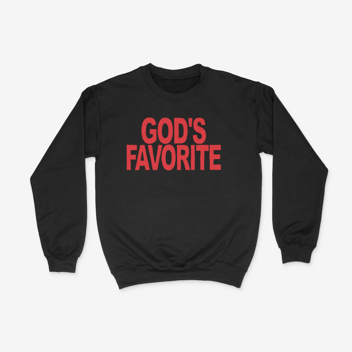 God's Favorite Crewneck (Red)
