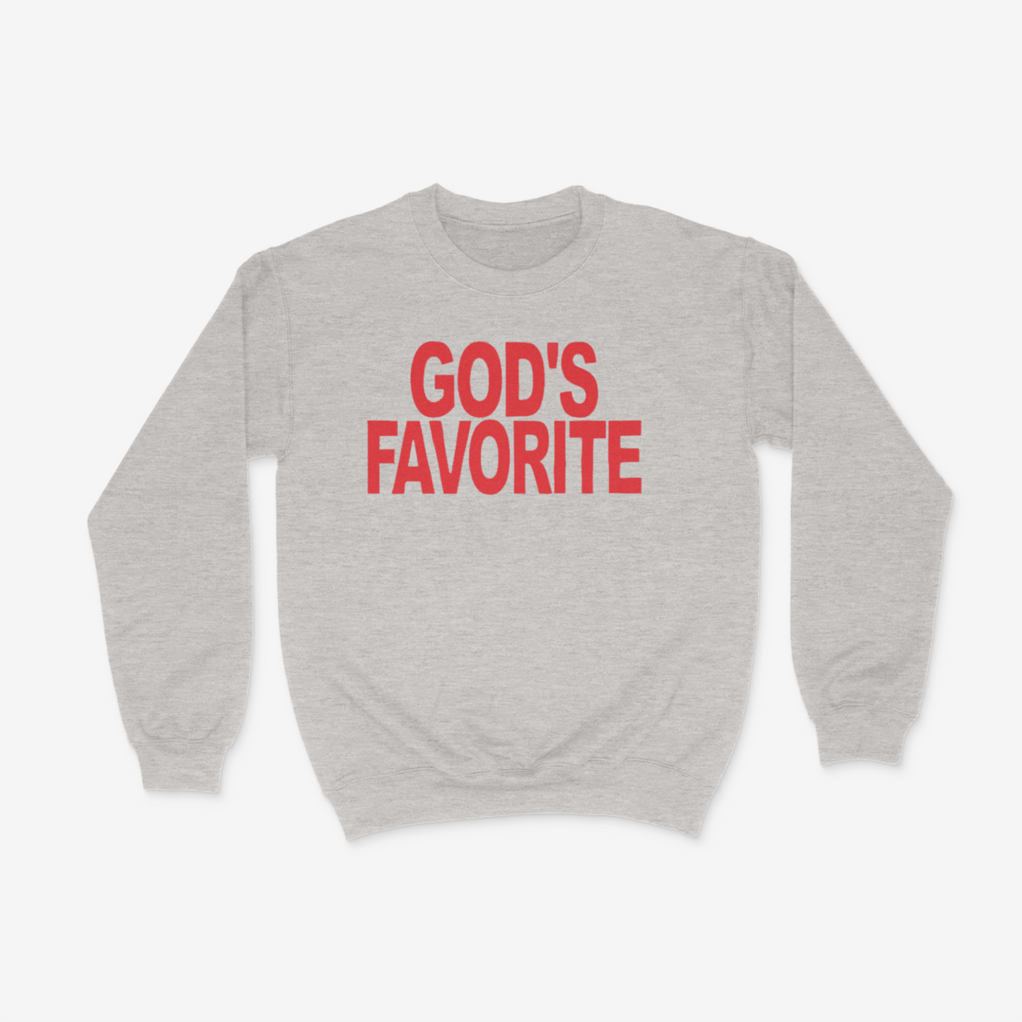 God's Favorite Crewneck (Red)