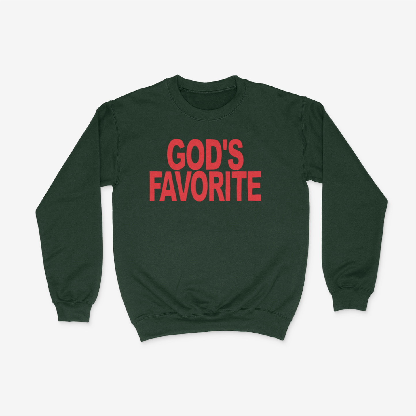 God's Favorite Crewneck (Red)