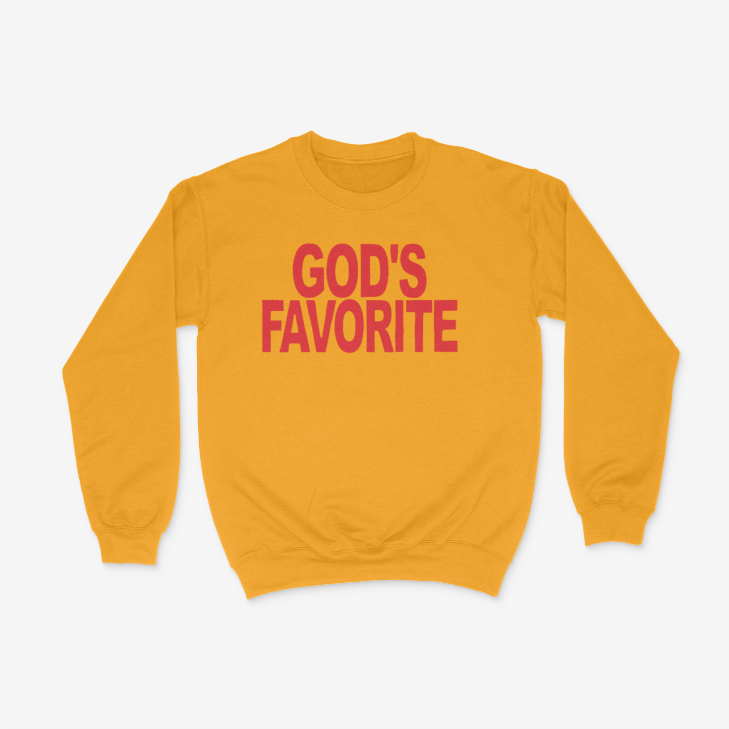God's Favorite Crewneck (Red)