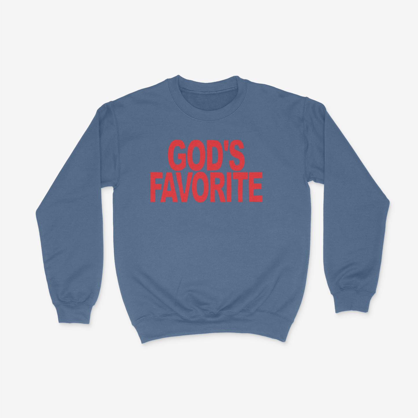 God's Favorite Crewneck (Red)