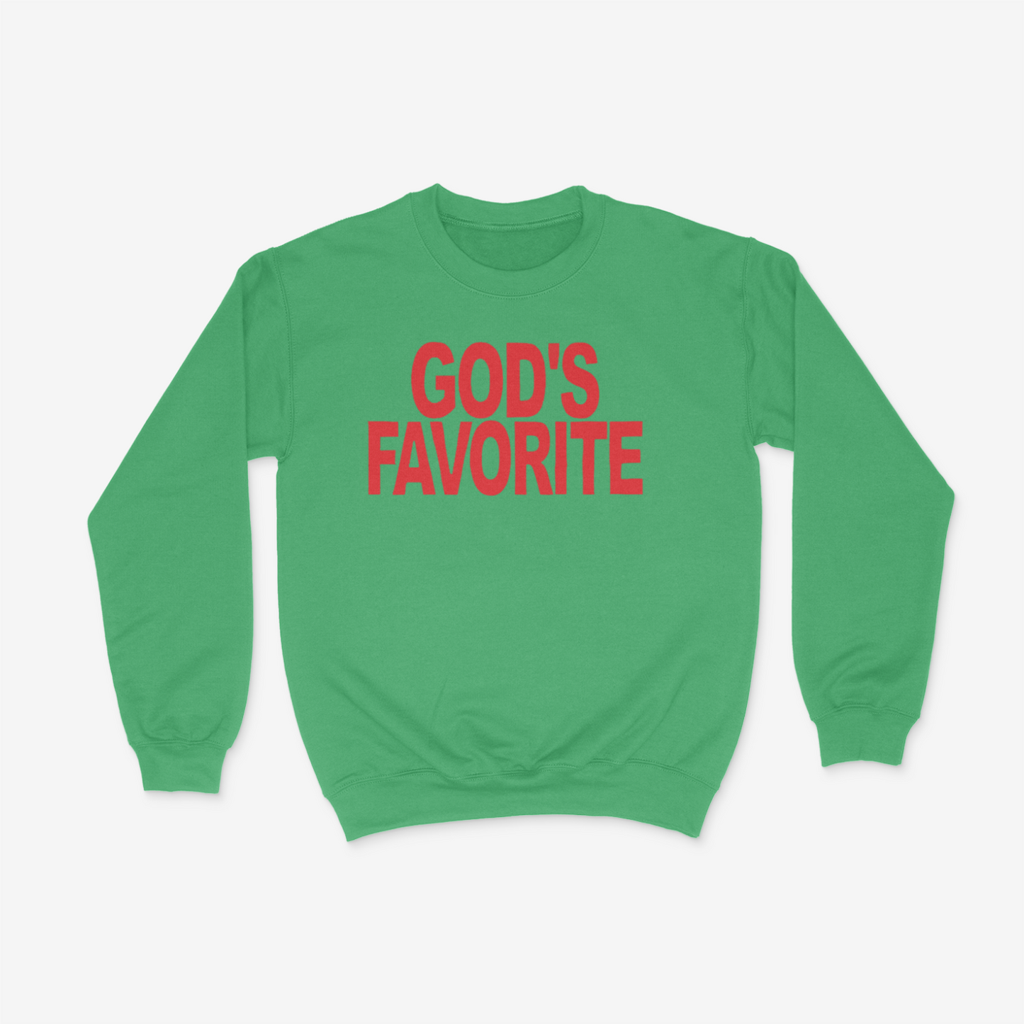 God's Favorite Crewneck (Red)