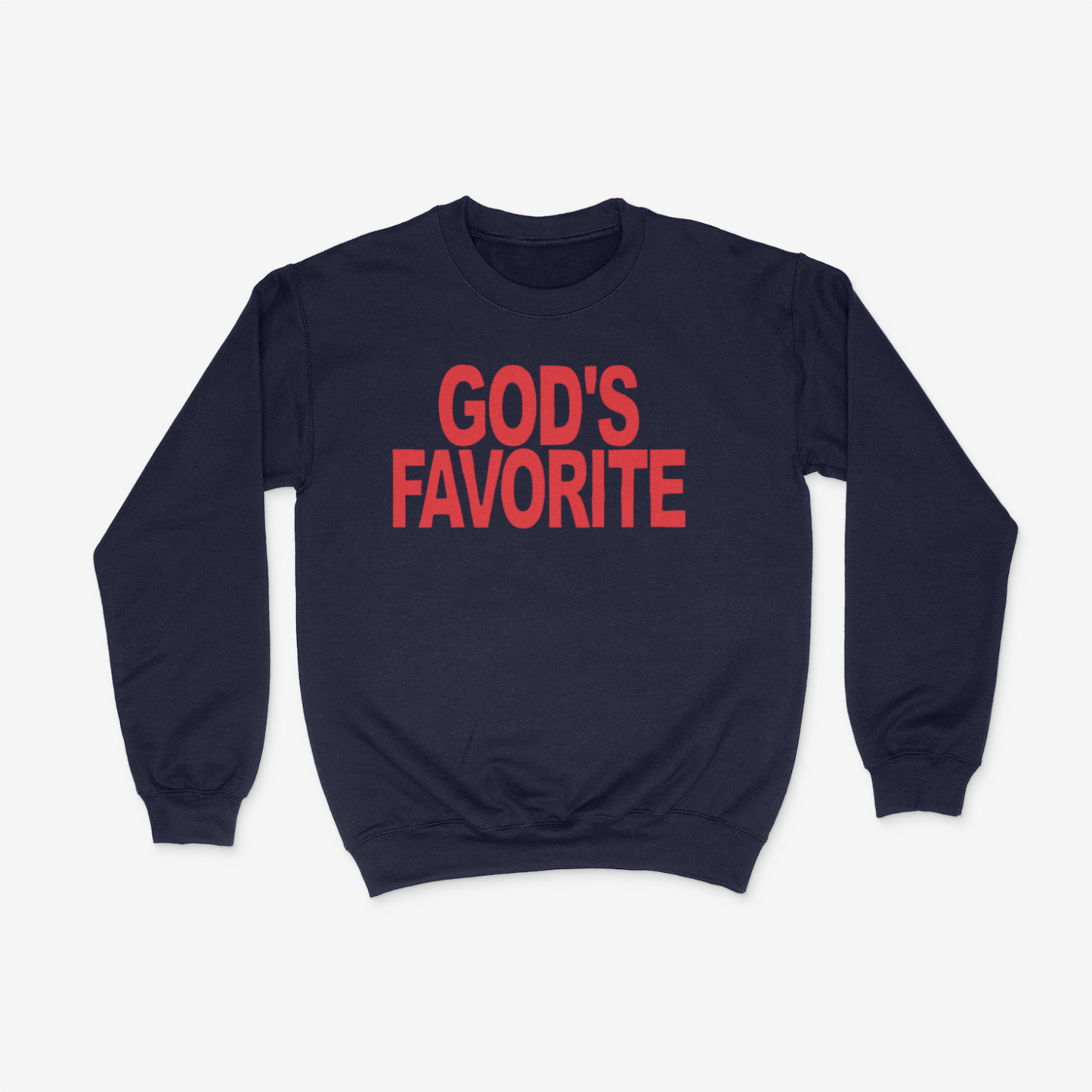 God's Favorite Crewneck (Red)
