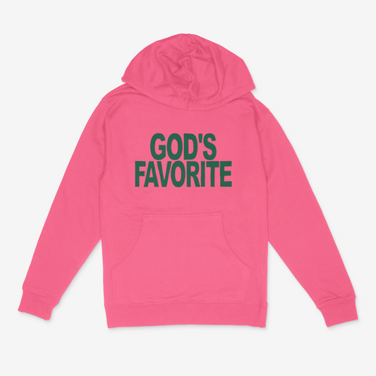 God's Favorite Bold (Dark Green) Hoodie