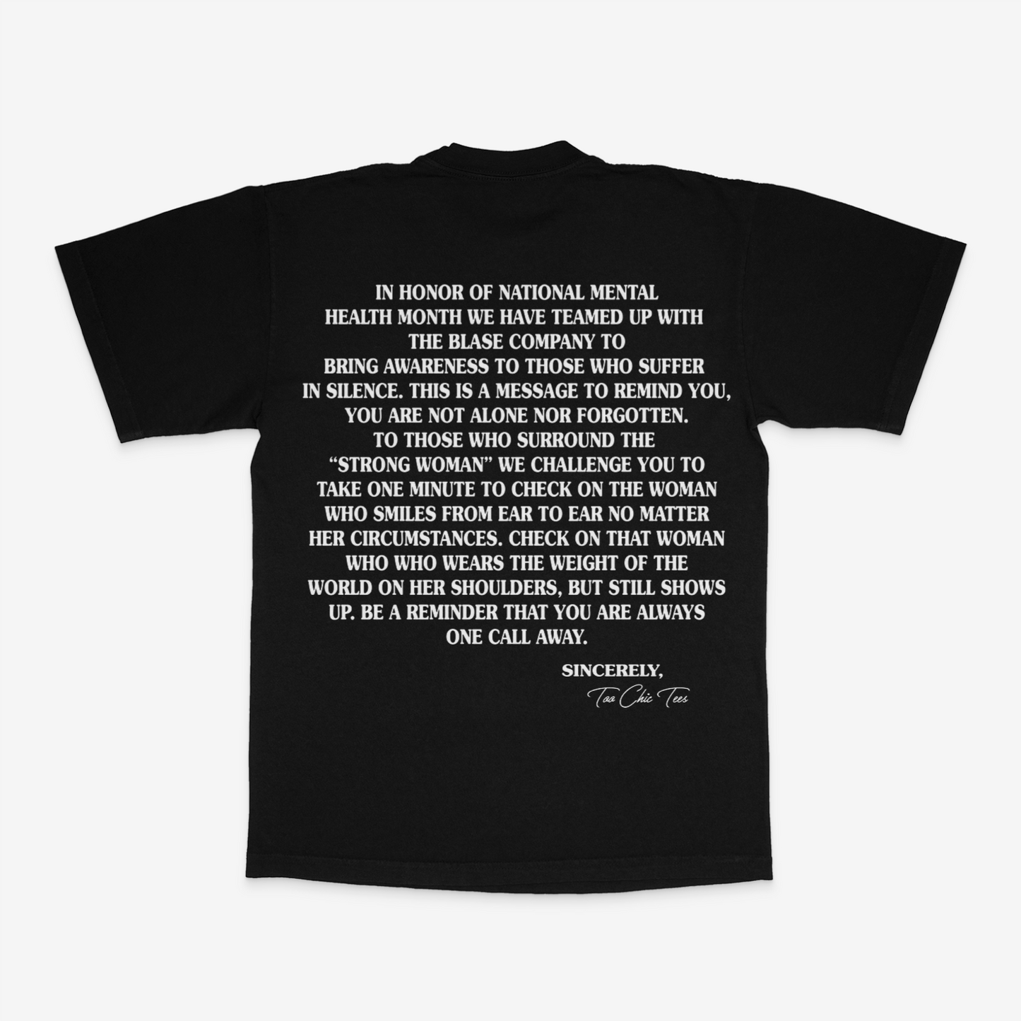 "COYSW" with a Message Tee