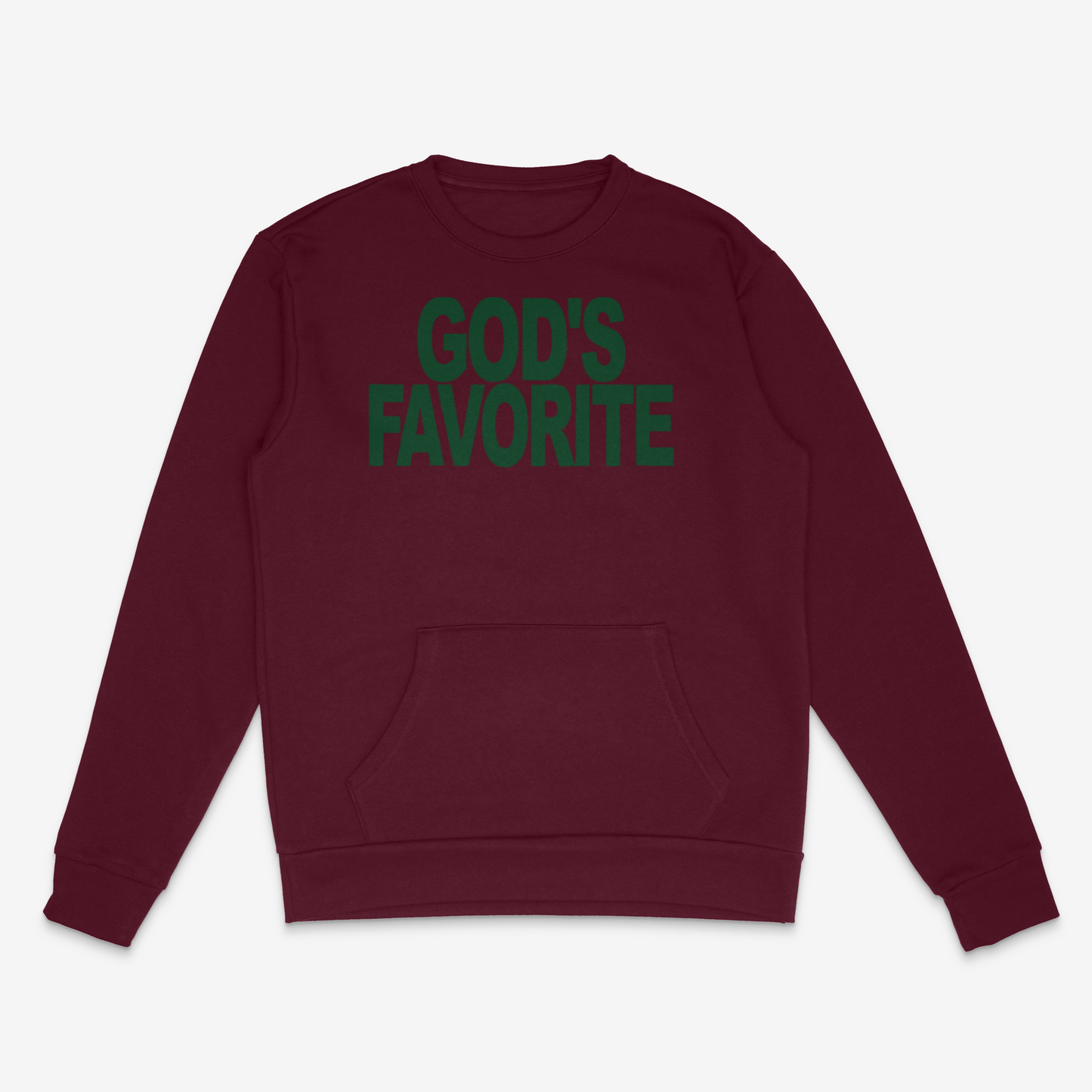God's Favorite Crewneck w/ Pockets