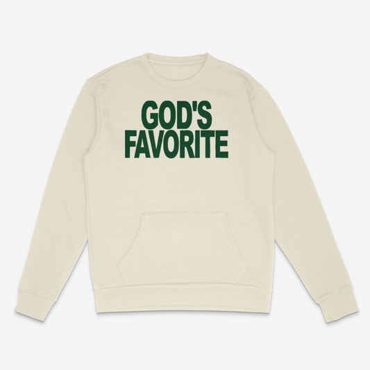 God's Favorite Crewneck w/ Pockets