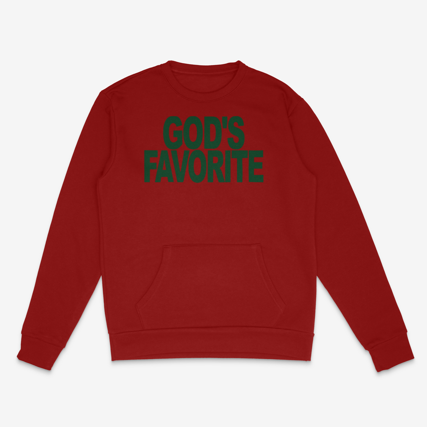 God's Favorite Crewneck w/ Pockets