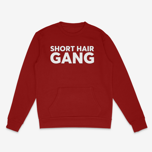 Short Hair Gang Crewneck w/Pockets