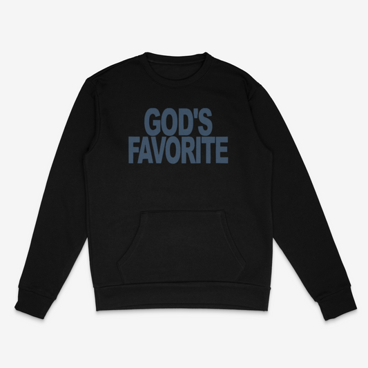 God's Favorite Crew w/ Pockets ( Midnight Blue)