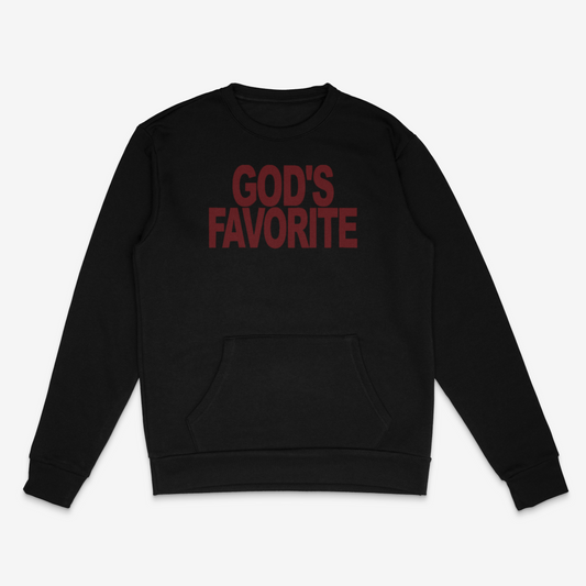 God's Favorite Crew w/Pockets (Maroon)