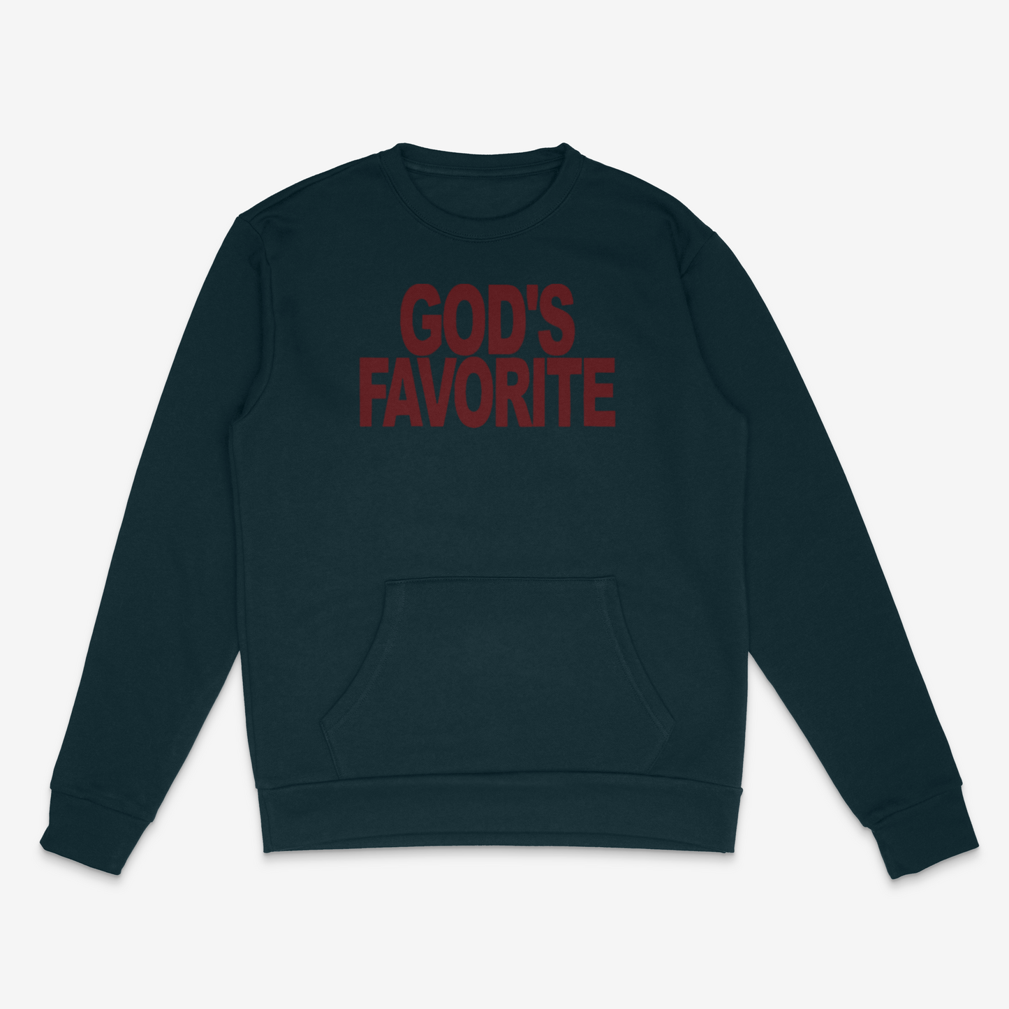 God's Favorite Crew w/Pockets (Maroon)