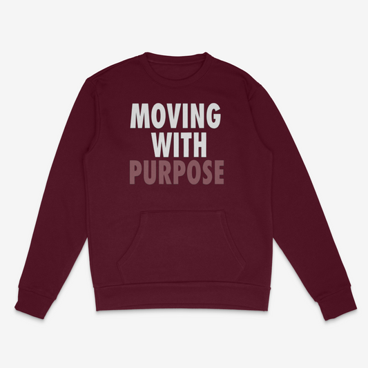 Moving With Purpose Crewneck w/Pockets