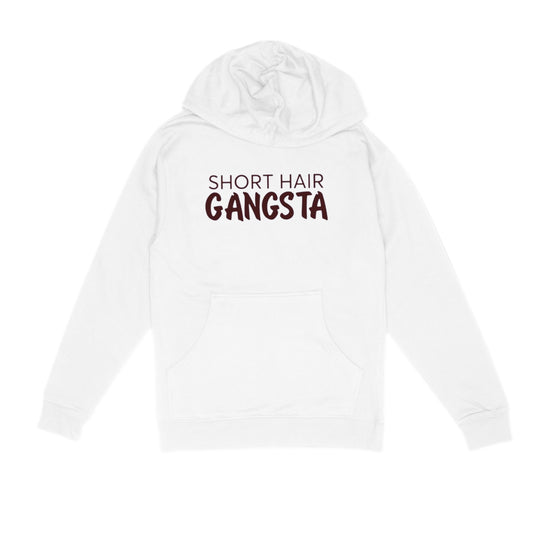 Short Hair Gangsta ( Chocolate Brown) Hoodie