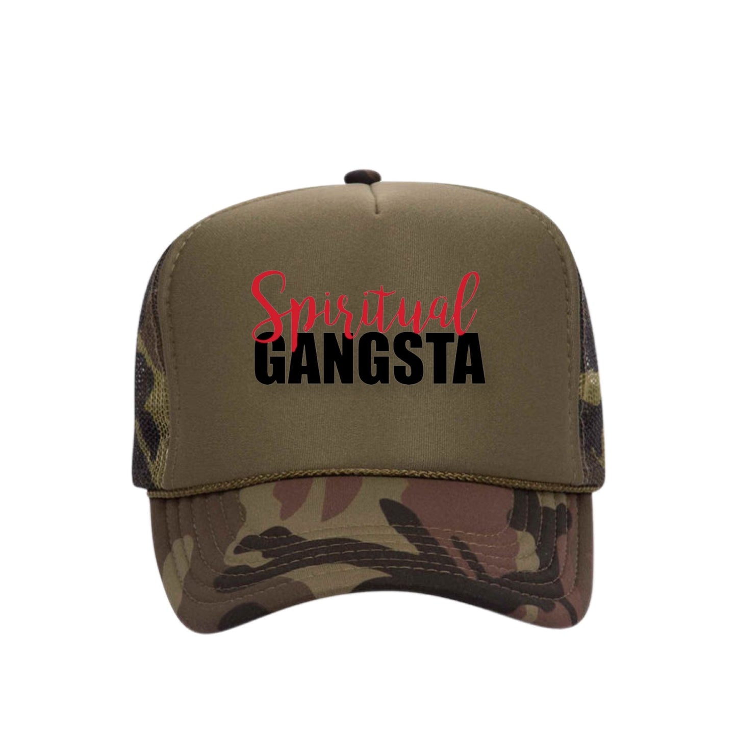 Spiritual Gangsta Trucker Hat