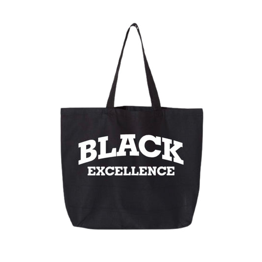 Black Excellence Tote Bags