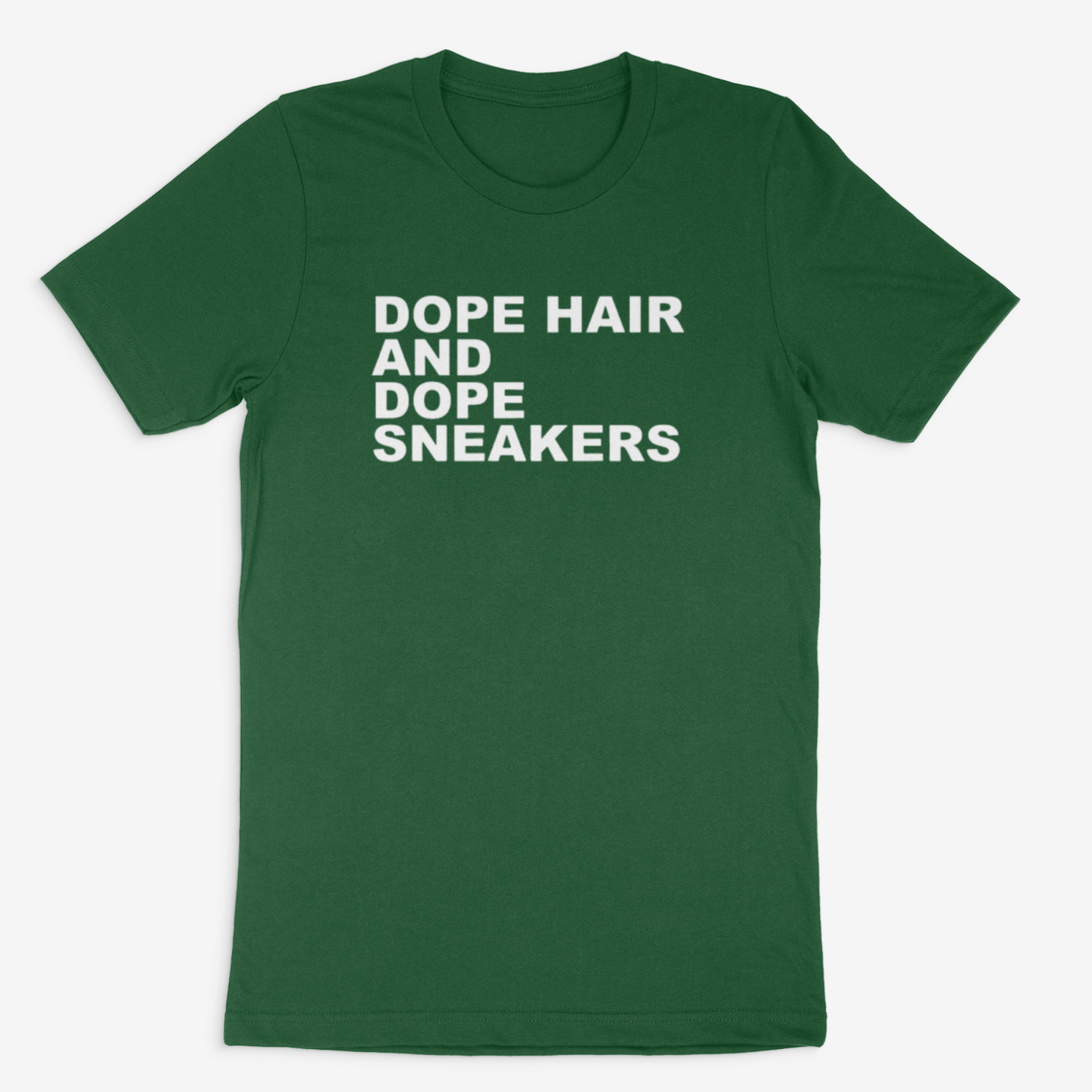 Dope Hair and Dope Sneakers ( White)
