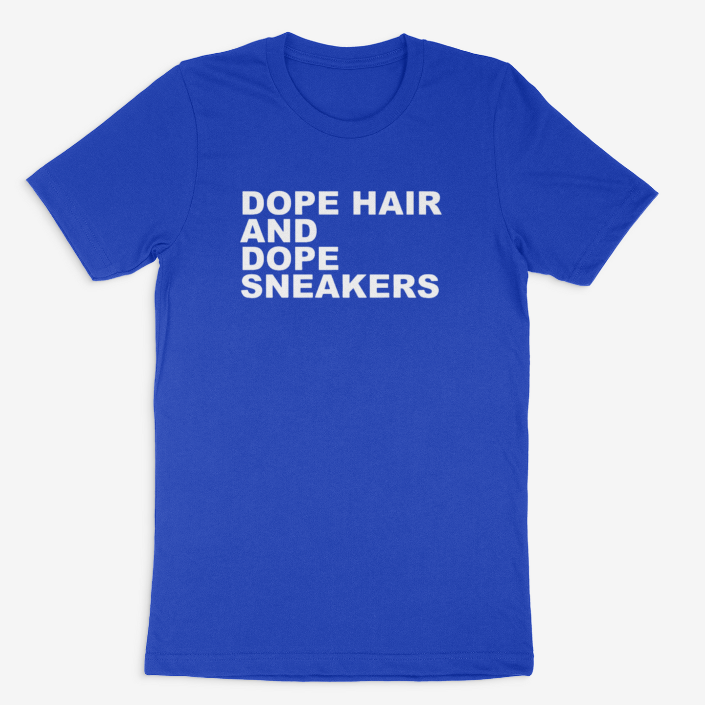 Dope Hair and Dope Sneakers ( White)