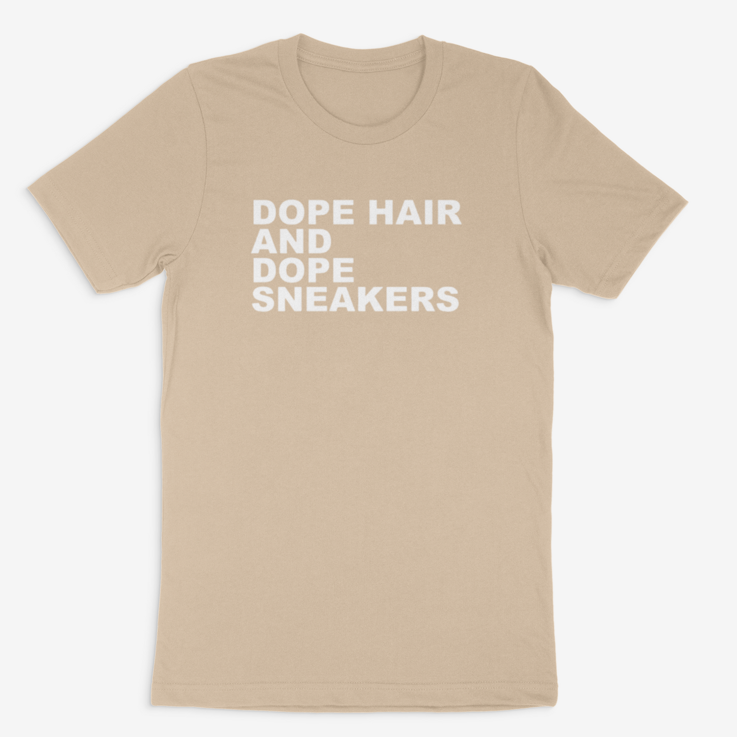 Dope Hair and Dope Sneakers ( White)