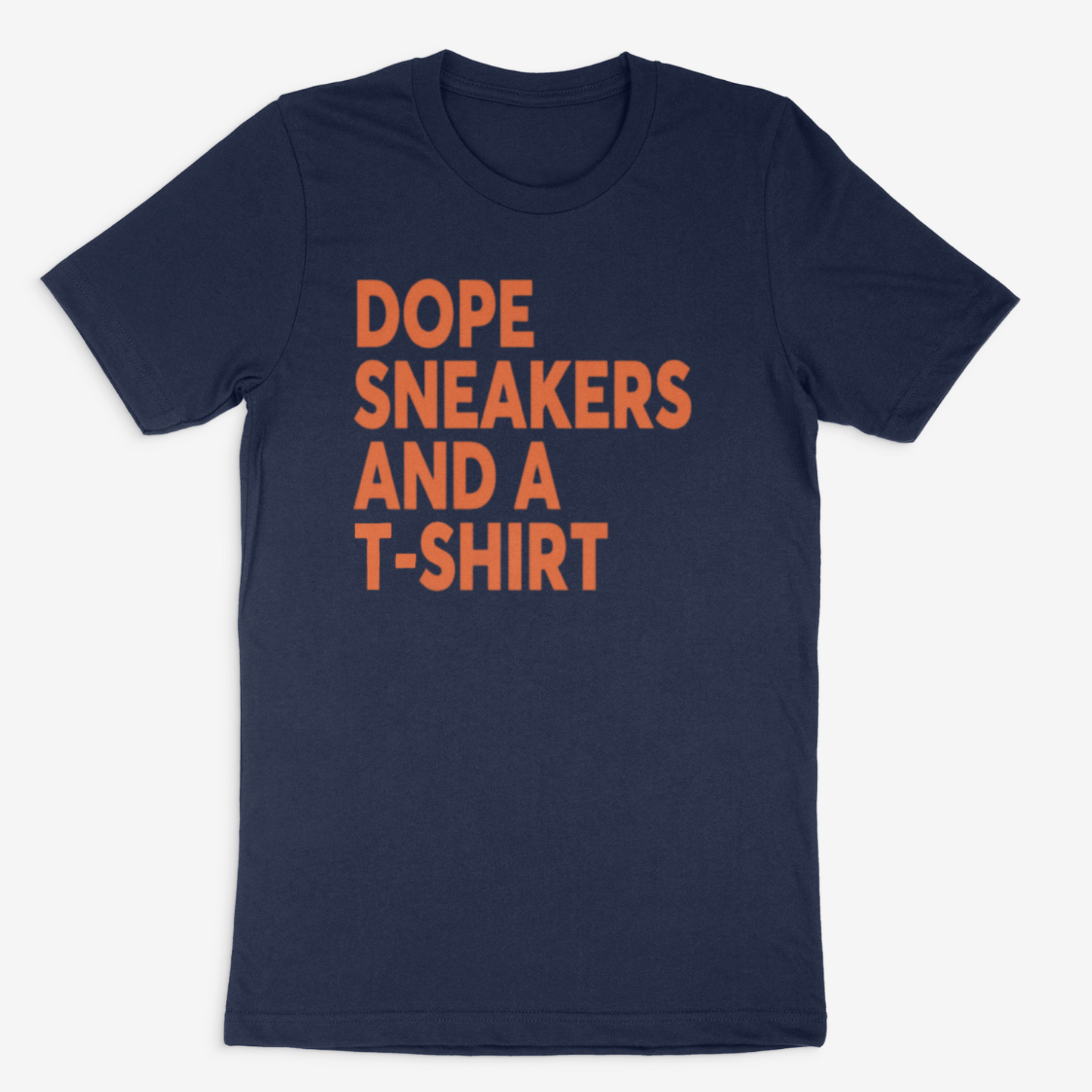 Dope Sneakers and a T-Shirt (Orange)