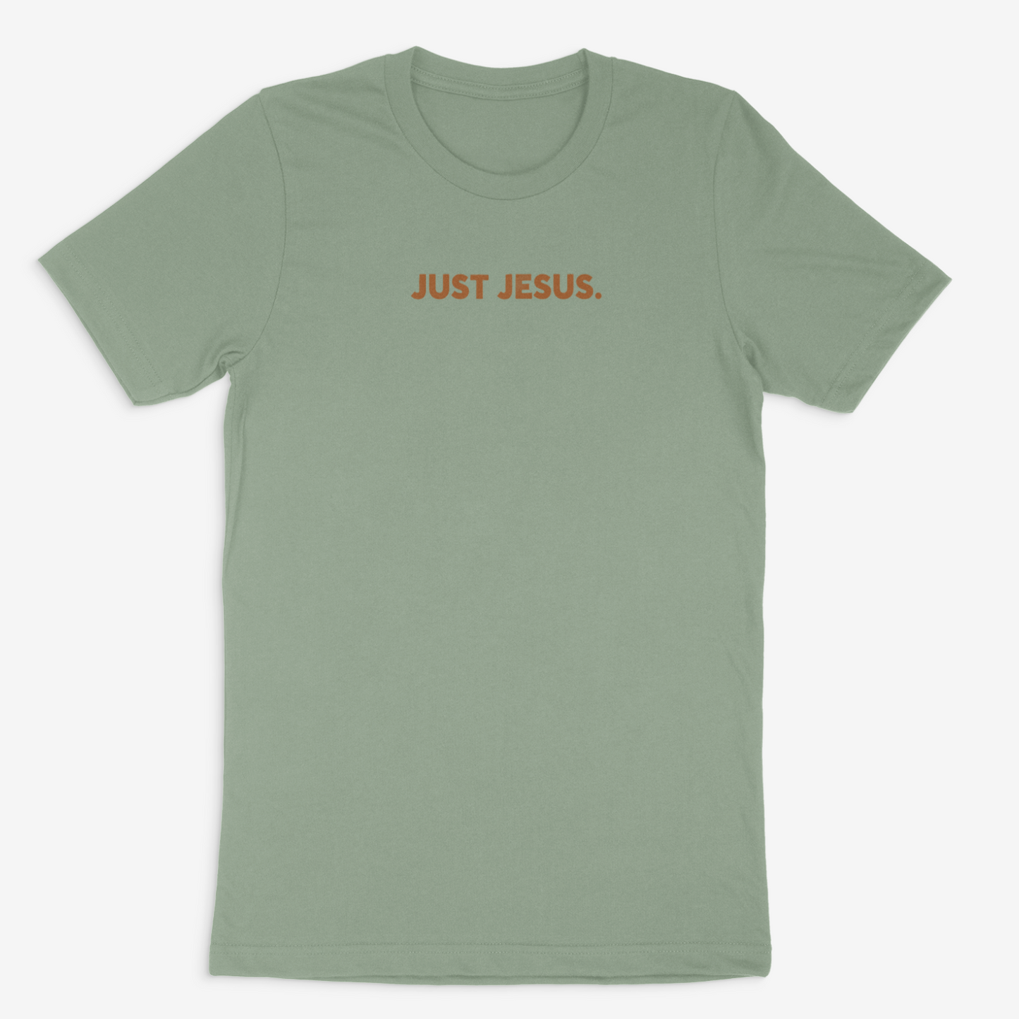 Just Jesus Tee (Medium Brown)