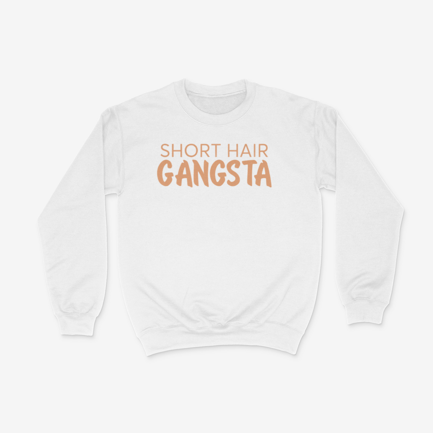 Short Hair Gangsta Crewneck (Tan)