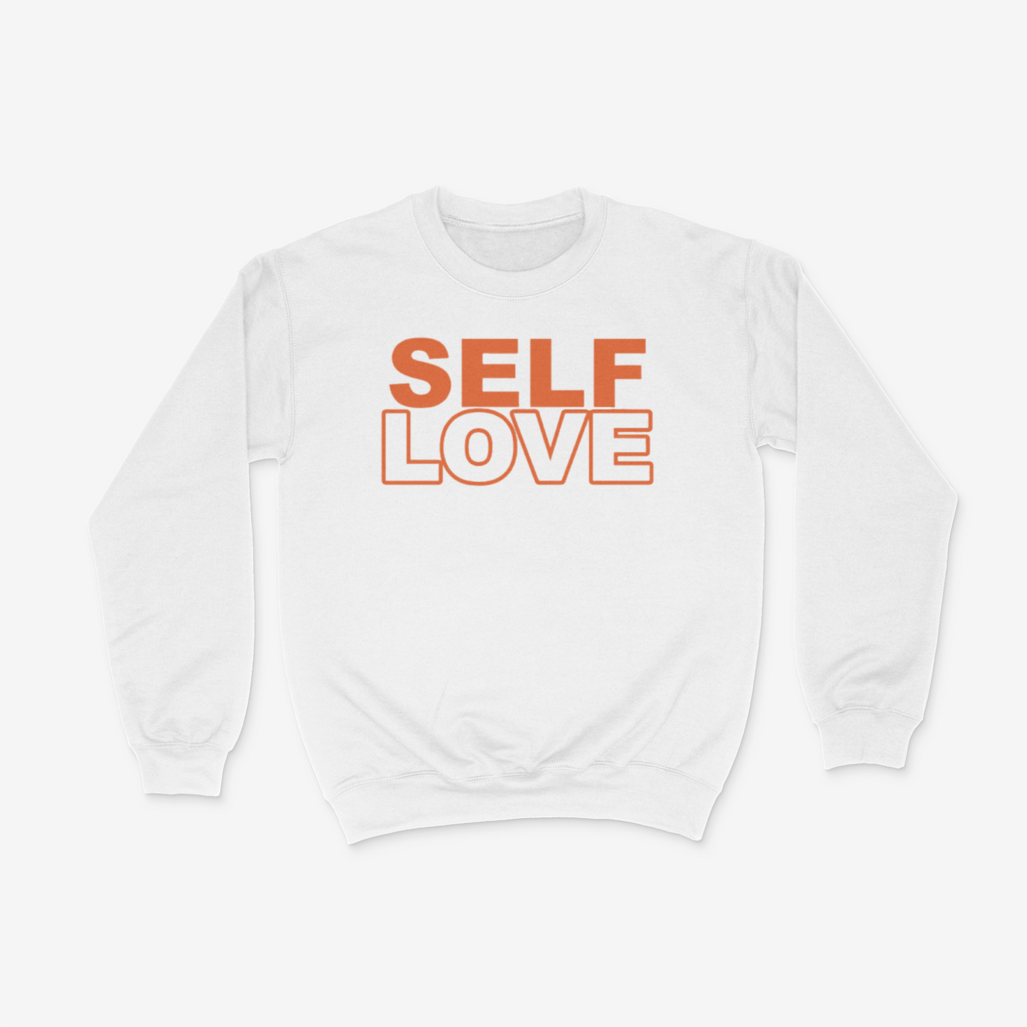 Self Love Bold Crewneck (Orange)