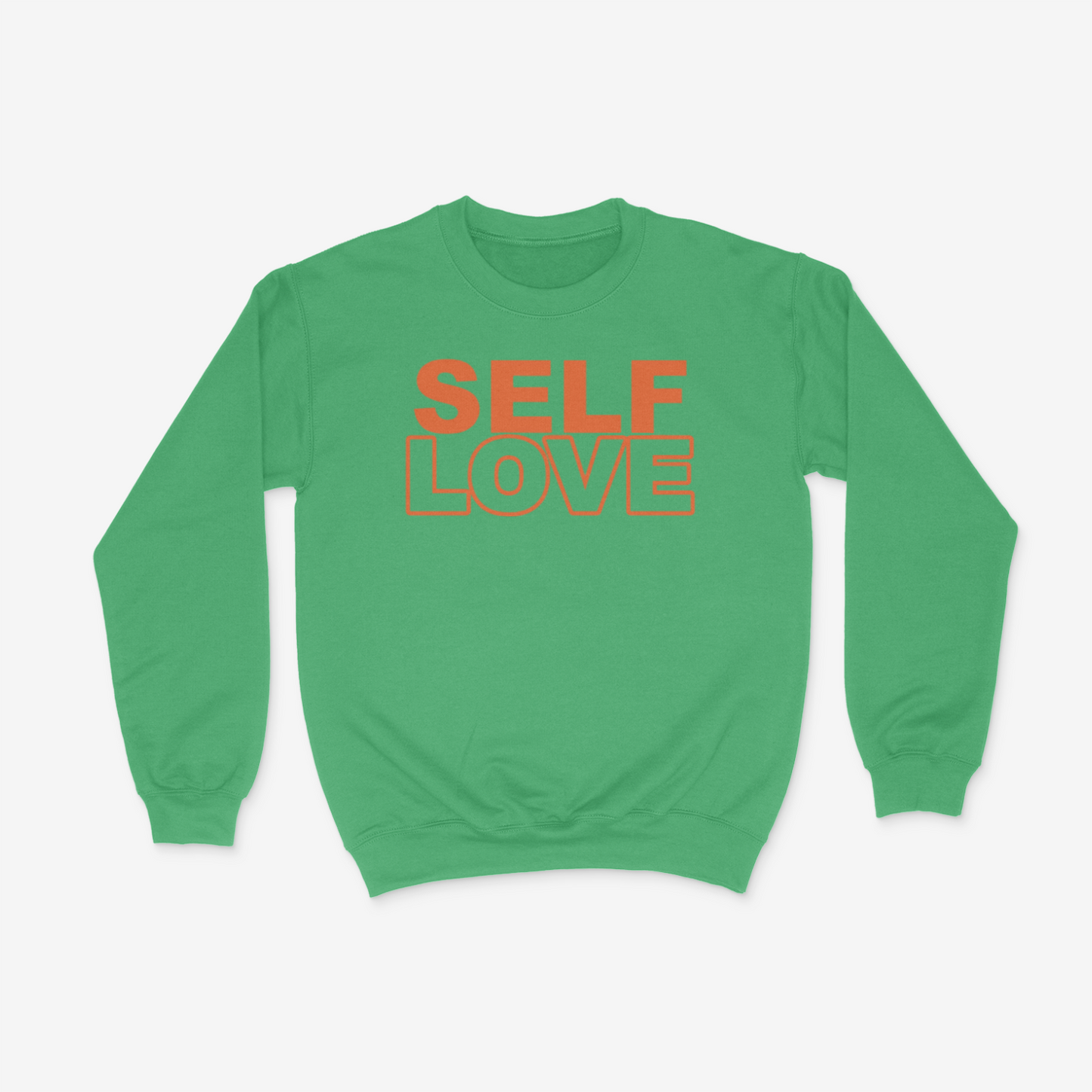 Self Love Bold Crewneck (Orange)