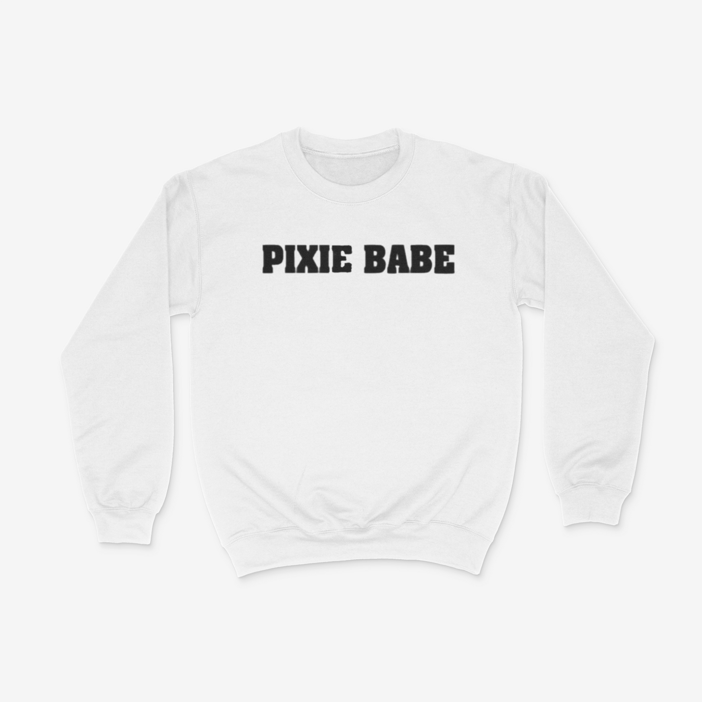 Pixie Babe Crewneck (Black)