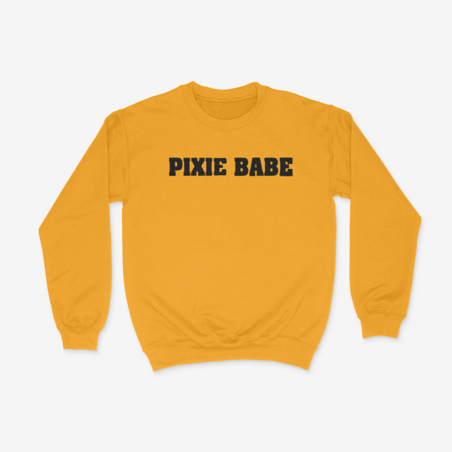 Pixie Babe Crewneck (Black)