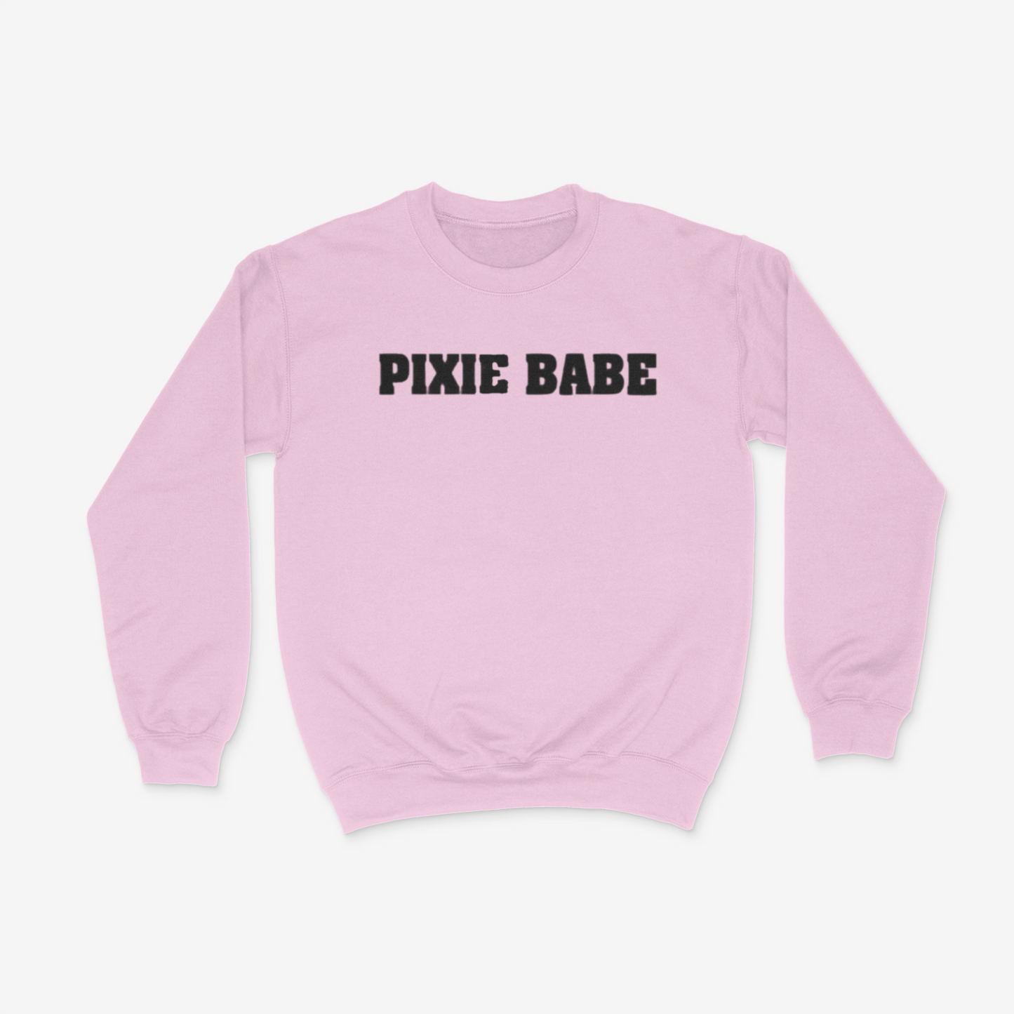 Pixie Babe Crewneck (Black)