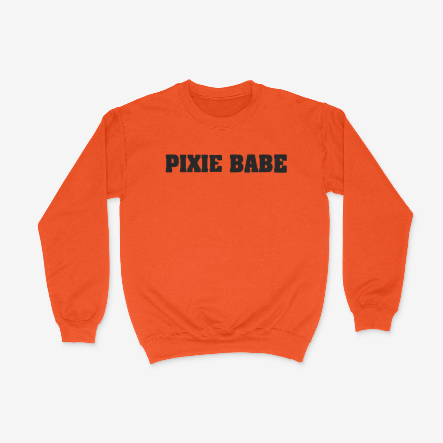 Pixie Babe Crewneck (Black)