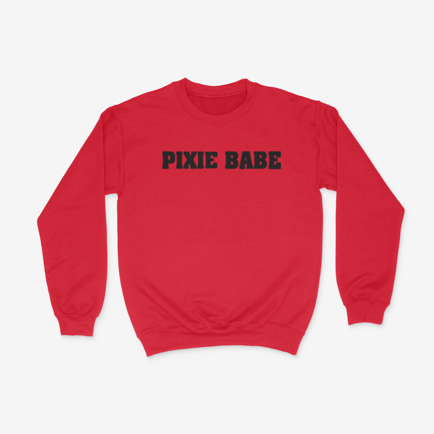 Pixie Babe Crewneck (Black)