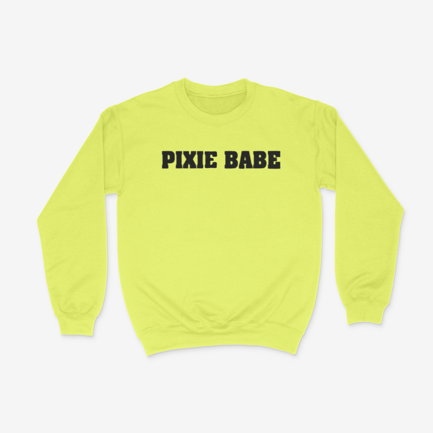 Pixie Babe Crewneck (Black)