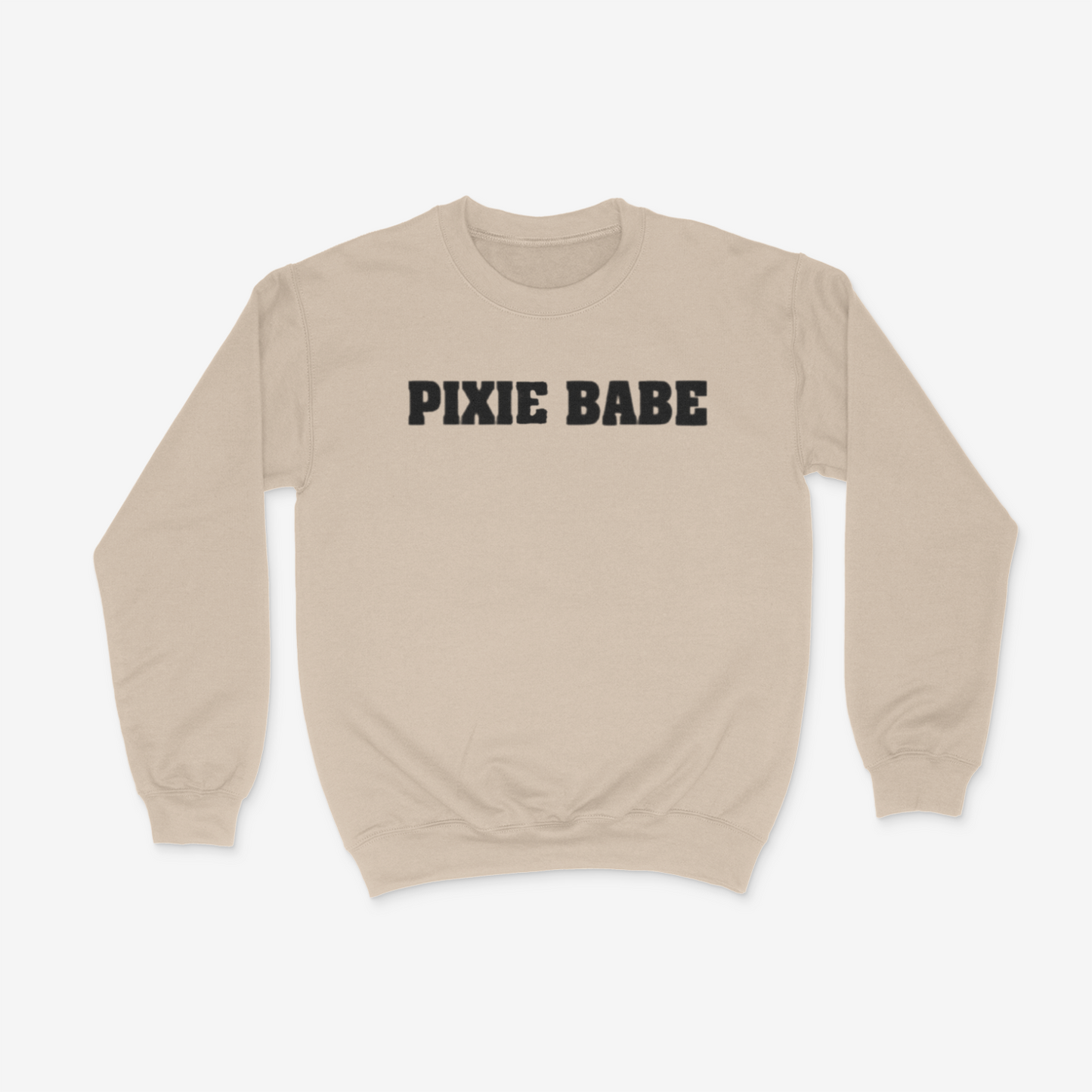 Pixie Babe Crewneck (Black)
