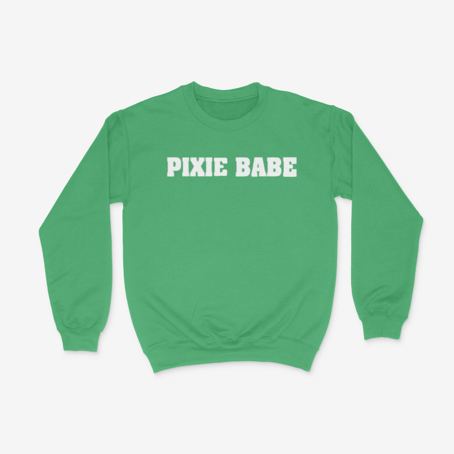 Pixie Babe Crewneck (White)