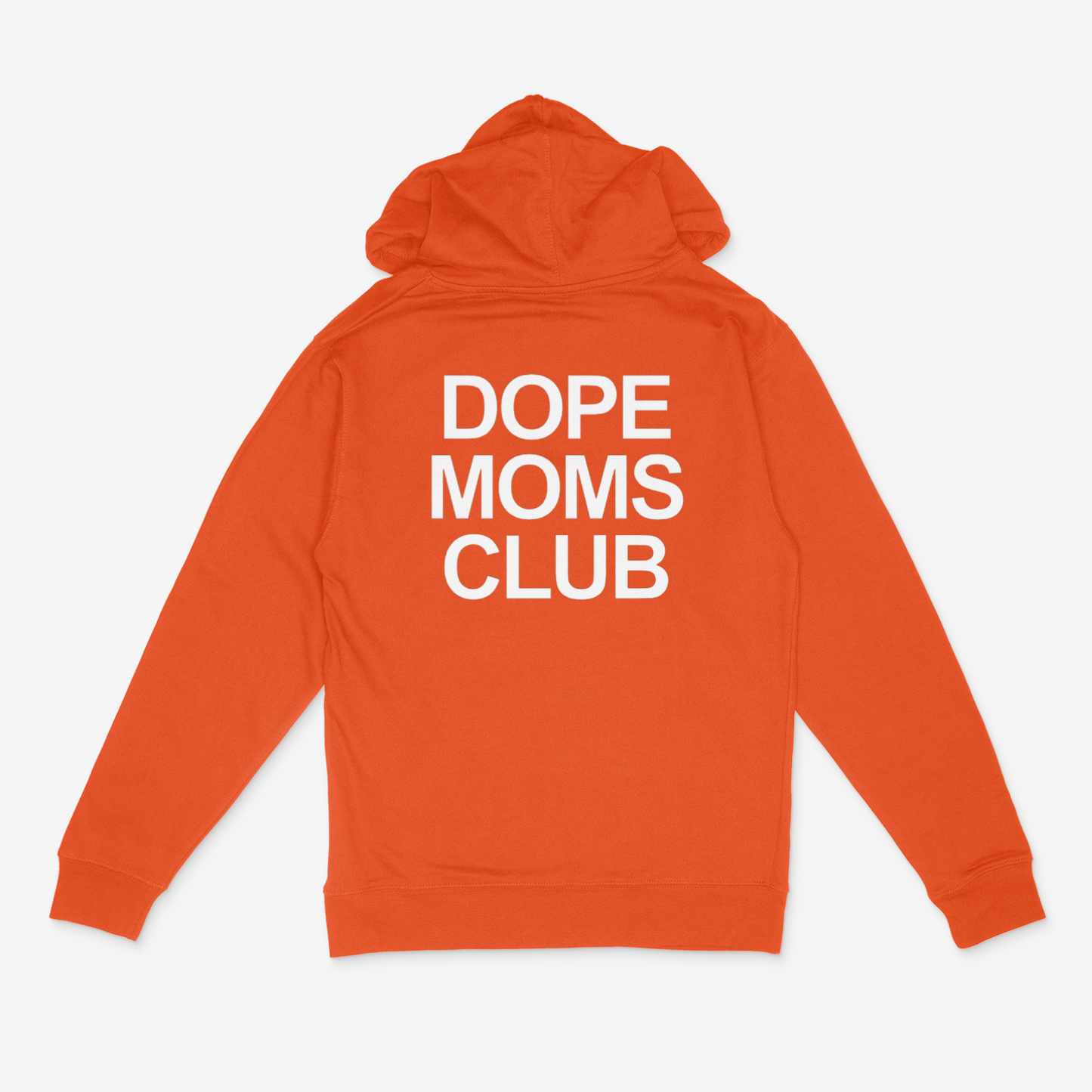 Dope Moms Club Hoodie ( White)