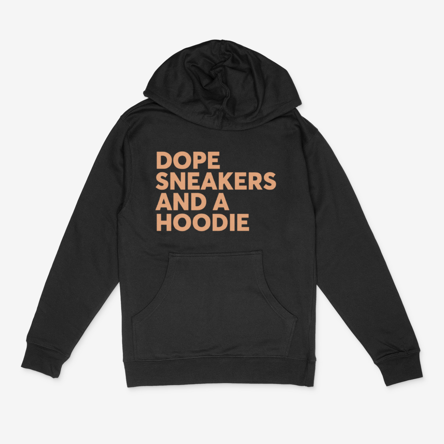 Dope Sneakers and a Hoodie (Tan)