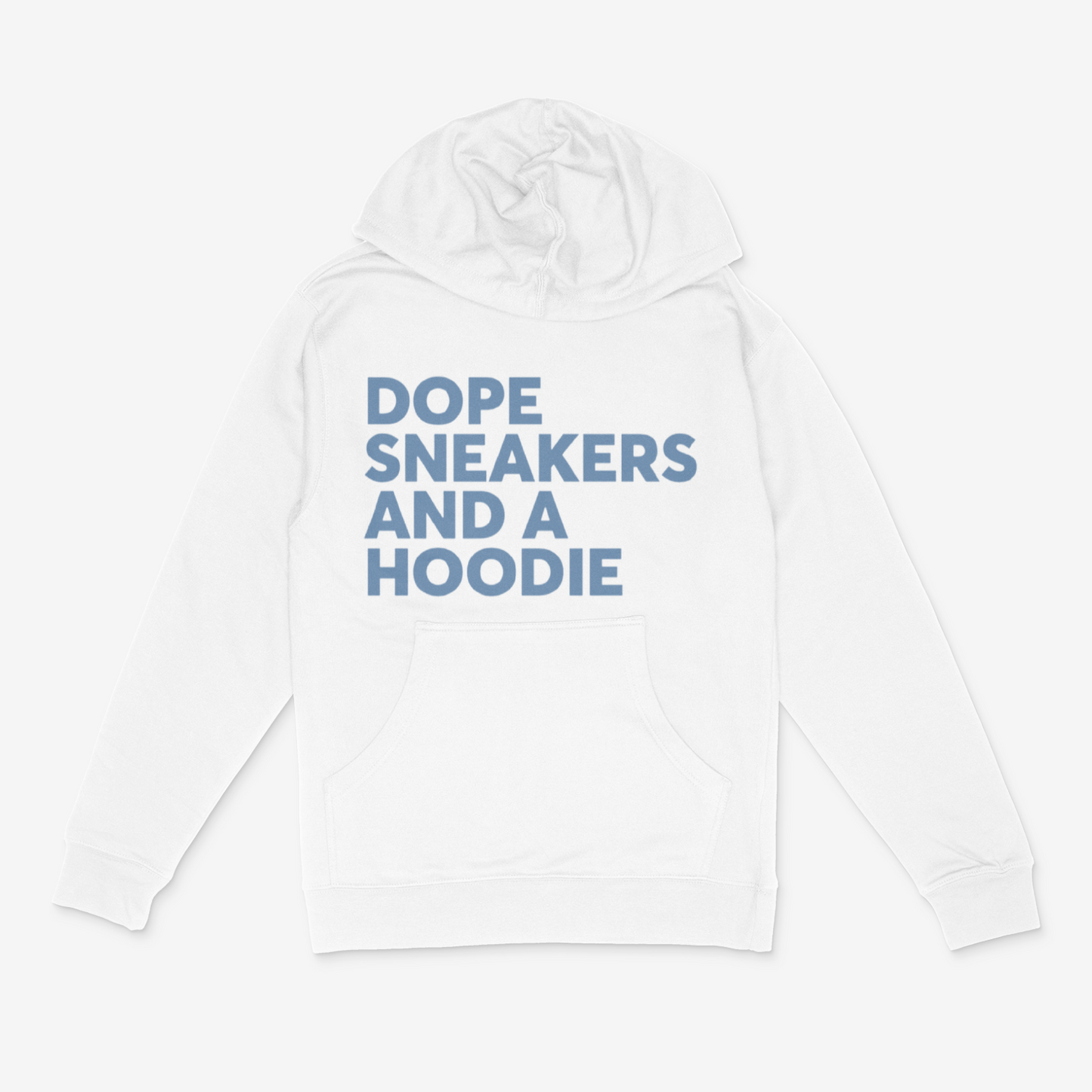 Dope Sneakers and A Hoodie (Denim)