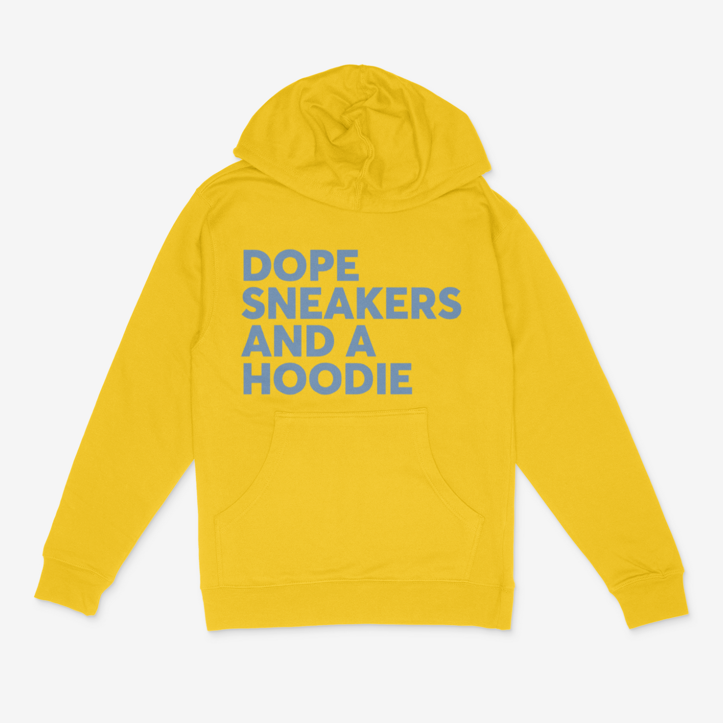 Dope Sneakers and A Hoodie (Denim)
