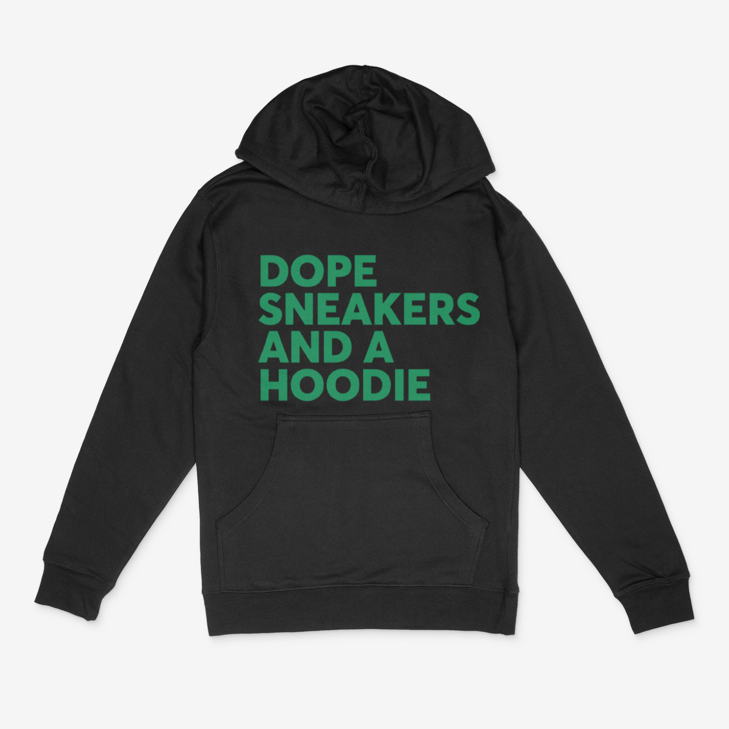 Dope Sneakers and A Hoodie (Green)