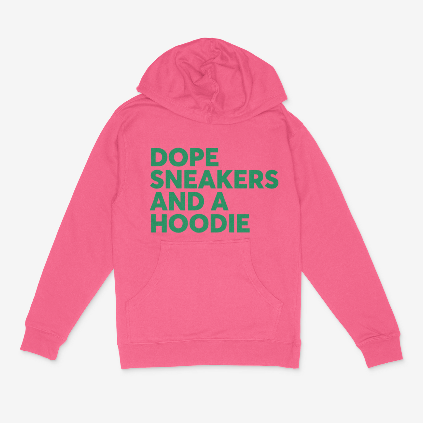 Dope Sneakers and A Hoodie (Green)