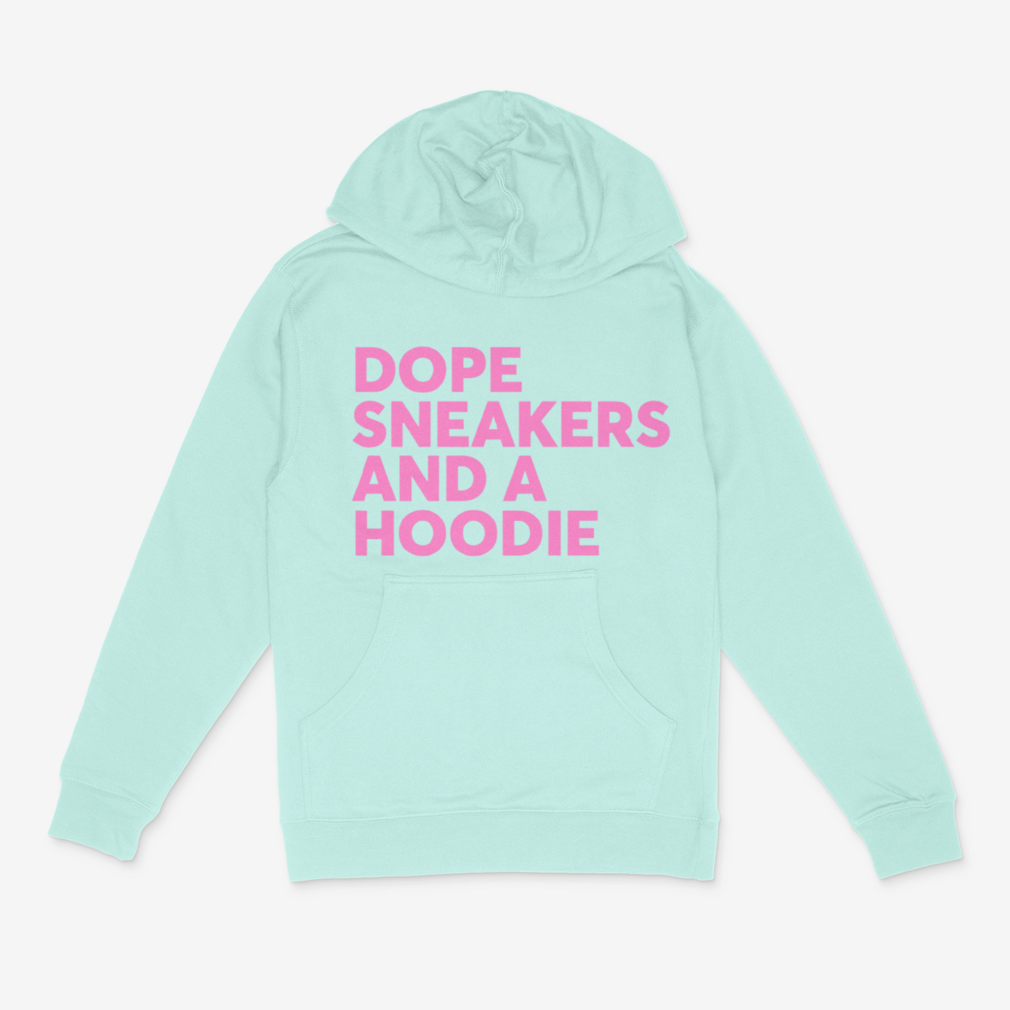 Dope Sneakers and A Hoodie (Pink)