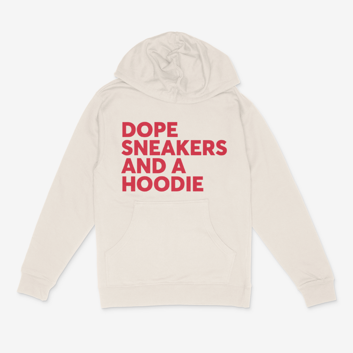 Dope Sneakers and a Hoodie (Red)