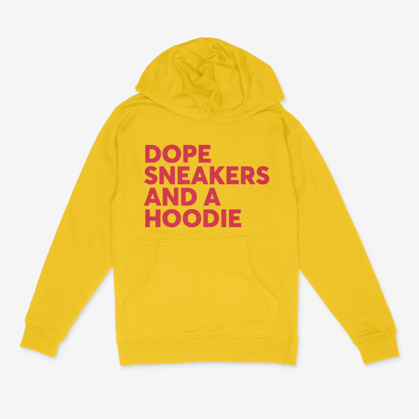 Dope Sneakers and a Hoodie (Red)