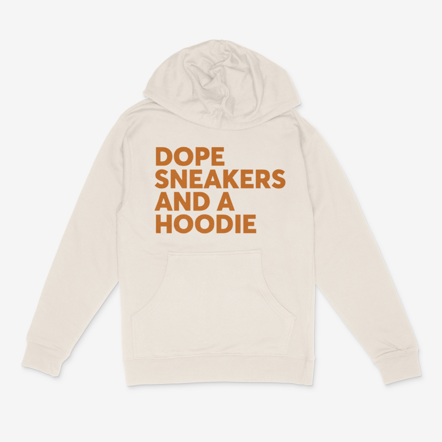 Dope Sneakers and A Hoodie ( Texas Orange)