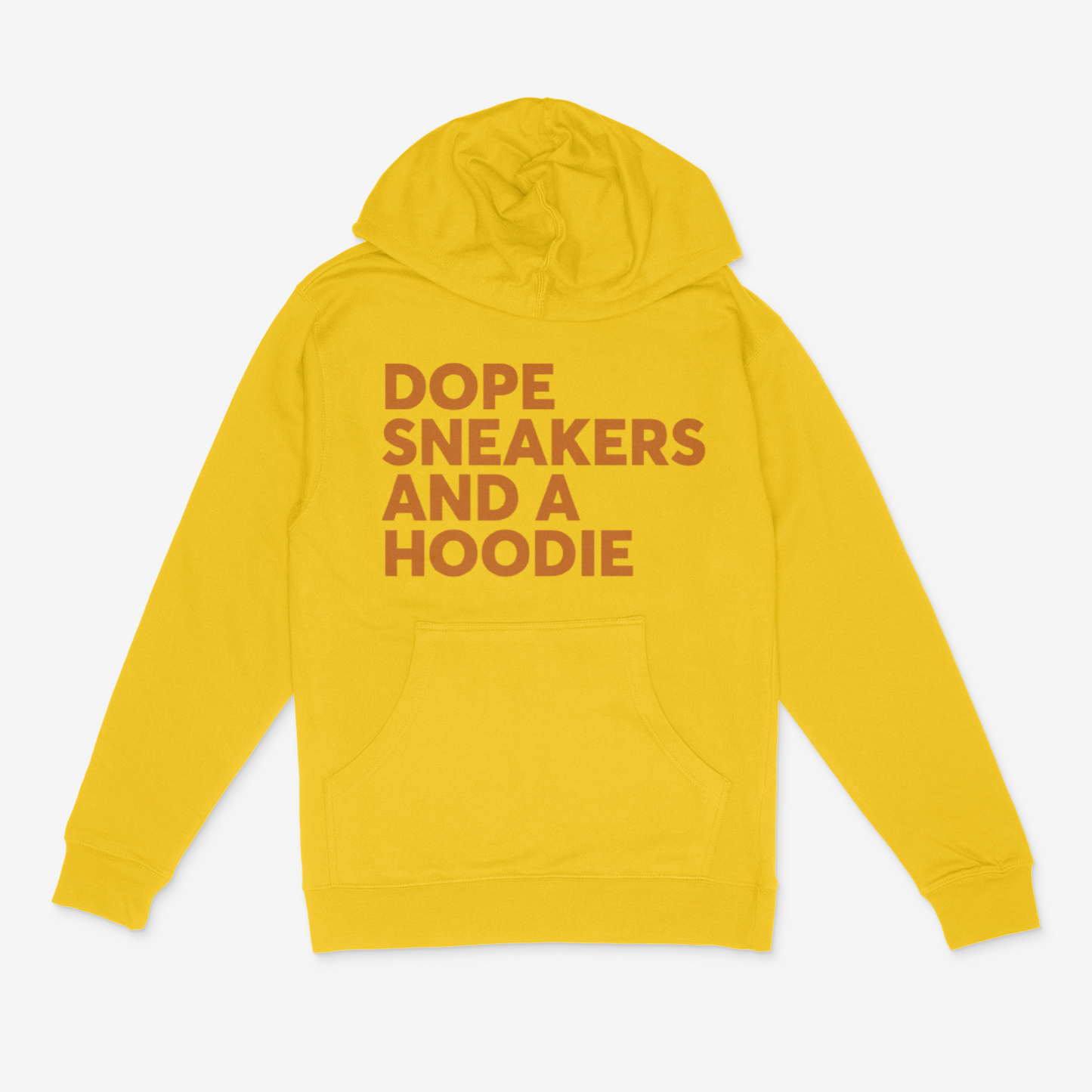 Dope Sneakers and A Hoodie ( Texas Orange)