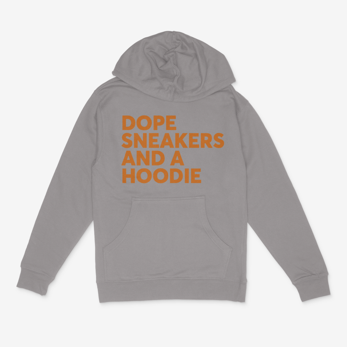 Dope Sneakers and A Hoodie ( Texas Orange)